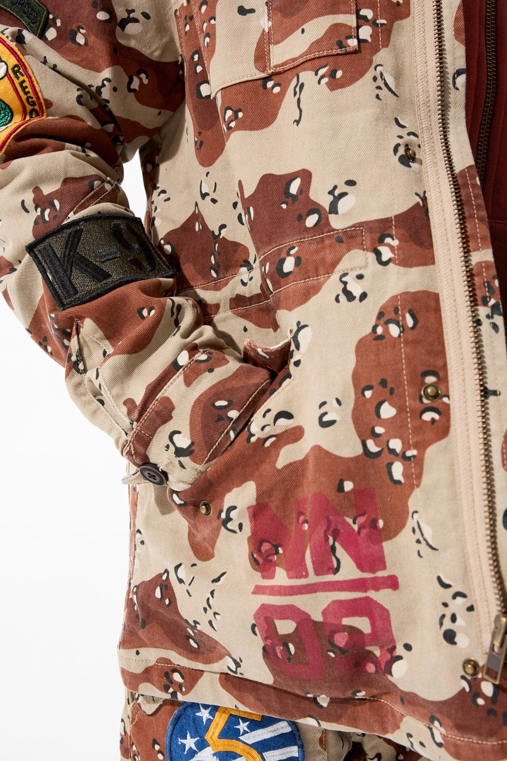 War Report Military Jacket (Desert Camo)