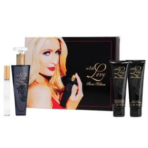 With Love by Paris Hilton 100ml EDP 4 Piece Gift Set