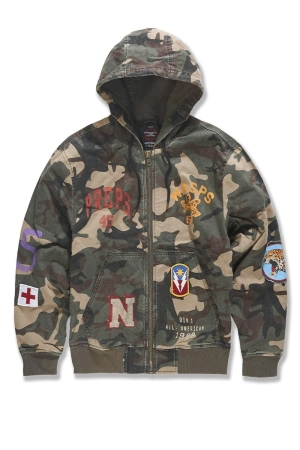 Wooster Hooded Work Jacket (Woodland)