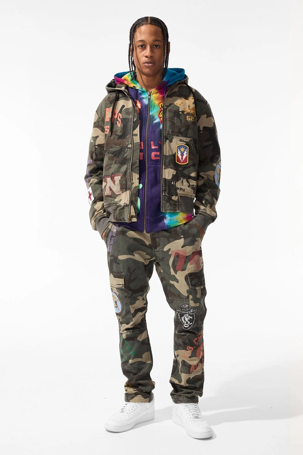 Wooster Hooded Work Jacket (Woodland)