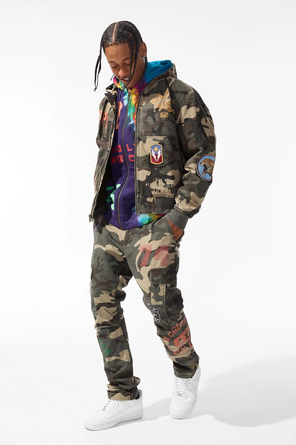 Wooster Hooded Work Jacket (Woodland)