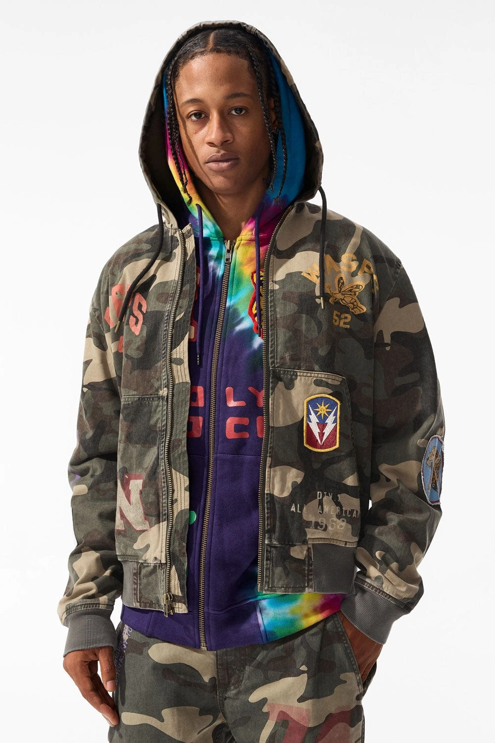 Wooster Hooded Work Jacket (Woodland)