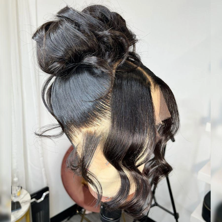 WOWANGEL Skinlike Real HD Full Lace Wig Body Wave Clean Hairline